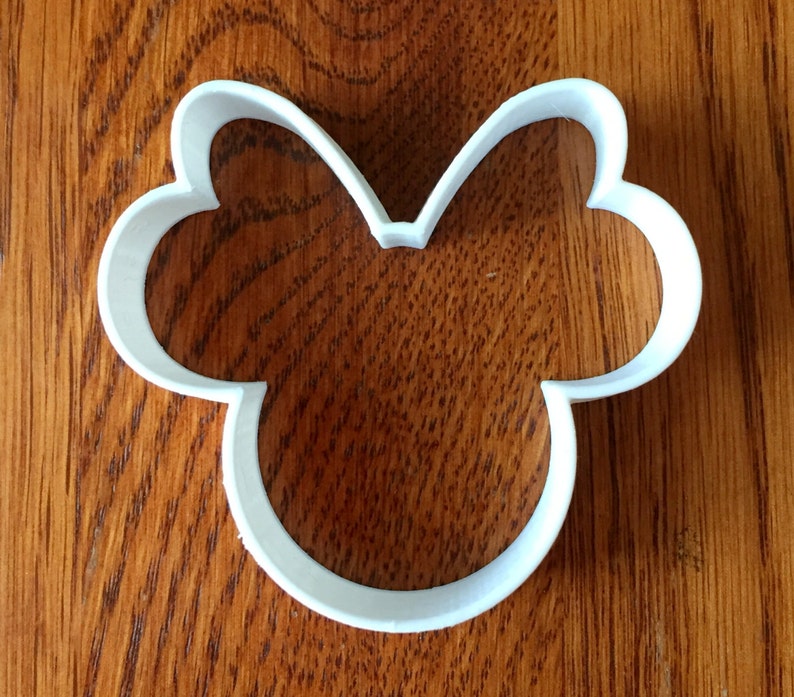Minnie Mouse cookie and fondant cutter Etsy