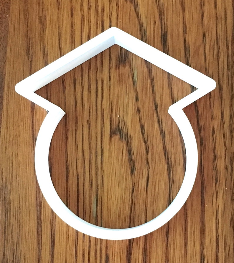 Graduate Smiley Face cookie and fondant cutter Etsy