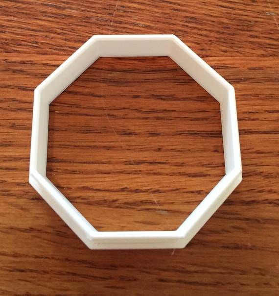 4 Piece Hexagon Clay Cutters - Polymer Clay Tools For Jewelry Making