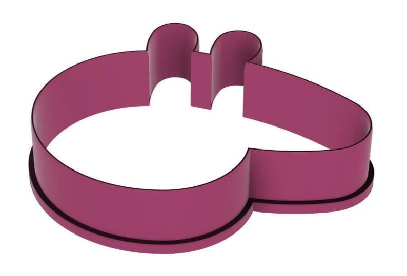 Pig cookie and fondant cutter image 2