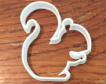 Squirrel cookie and fondant cutter