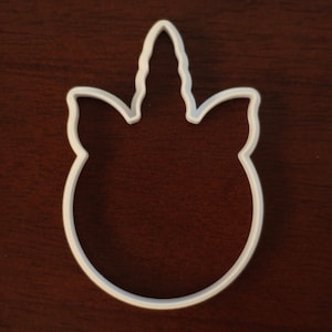 Unicorn Head cookie and fondant cutter
