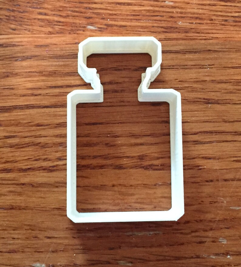 Perfume Bottle cookie and fondant cutter Etsy
