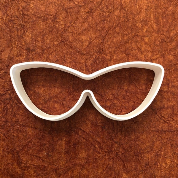 Cat Eye Glasses cookie and fondant cutter