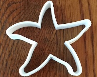 Starfish shaped cookie and fondant cutter
