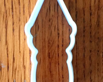 Female Gnome cookie and fondant cutter