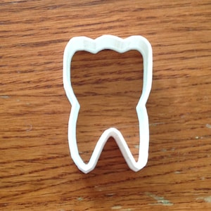 Tooth cookie and fondant cutter
