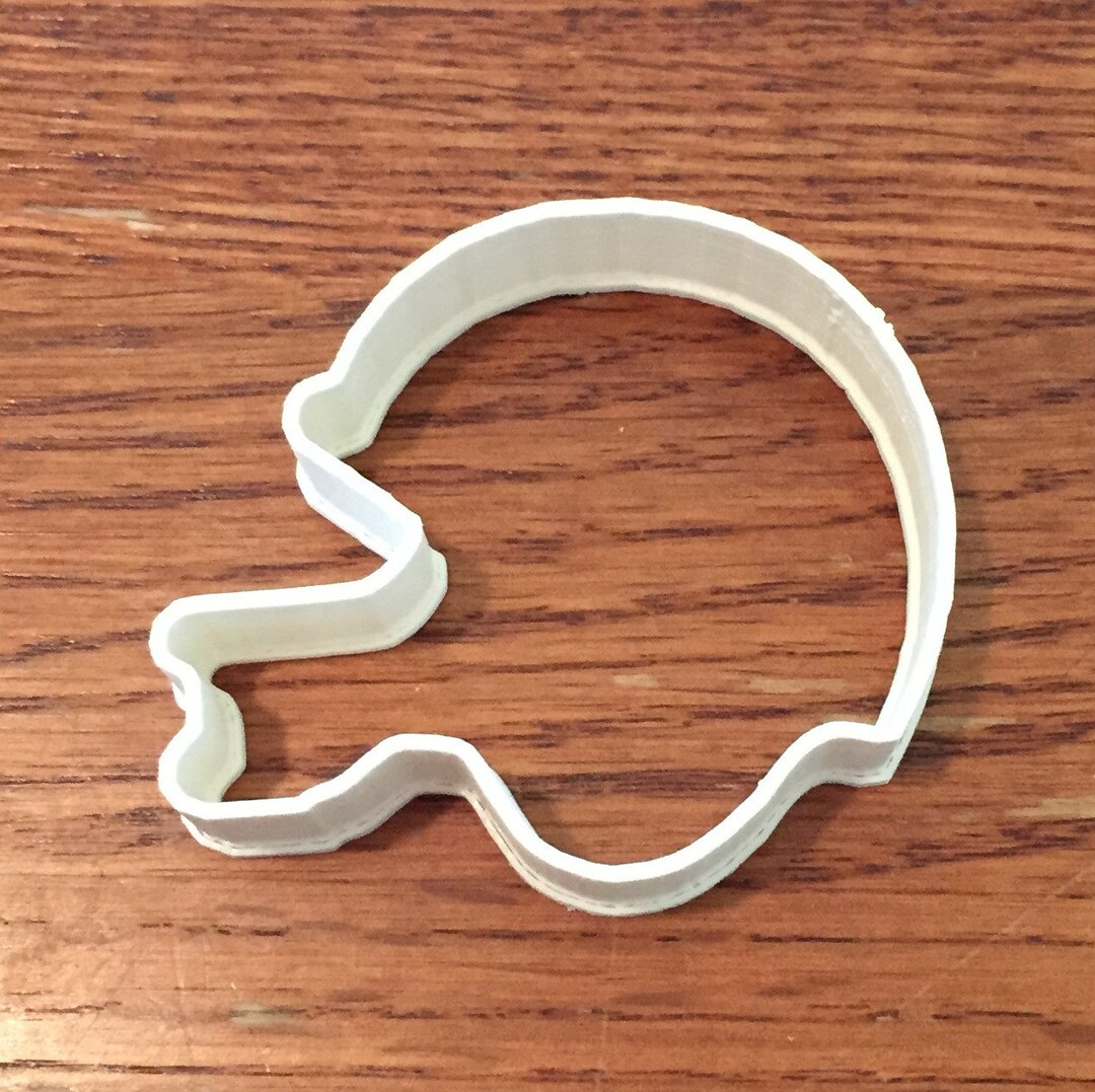 Football Helmet Cookie and Fondant Cutter Etsy
