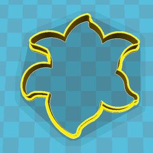 Lily Flower cookie and fondant cutter