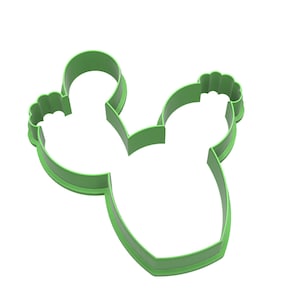 cactus cookie or polymer clay cutter