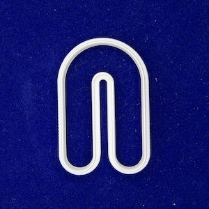 Round Bottomed Arched Pendant polymer clay cutter