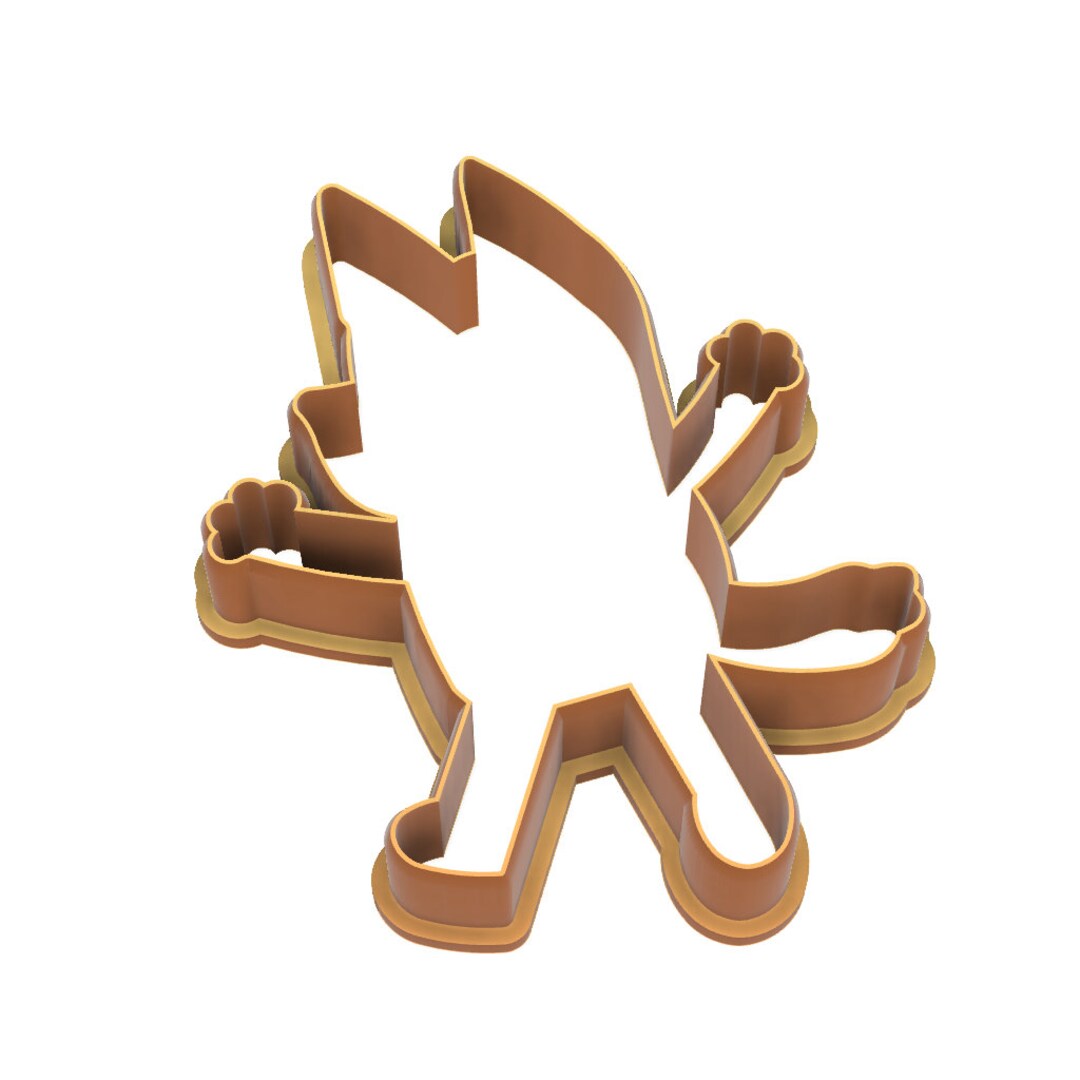 Red Heeler Cartoon Character Cookie and Fondant Cutter - Etsy
