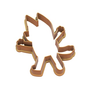 Red Heeler Cartoon Character cookie and fondant cutter