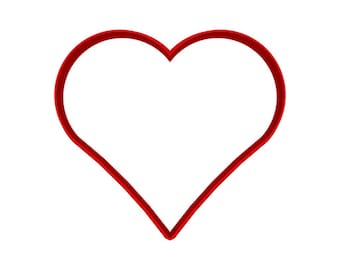 Cortador de arcilla polimérica en forma de corazón