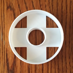 Round Donut polymer clay cutter