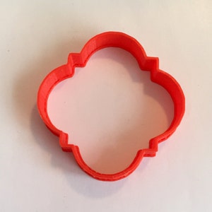 Abigail style plaque cookie and fondant cutter