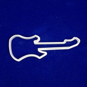 Fender Electric Guitar cookie and fondant cutter