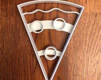 Pizza Slice cookie and fondant cutter