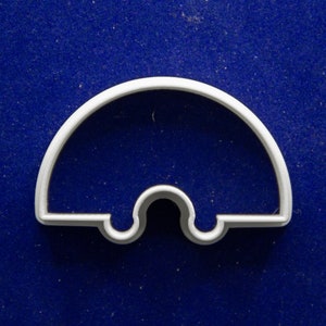 Half circle arched pendant clay cutter