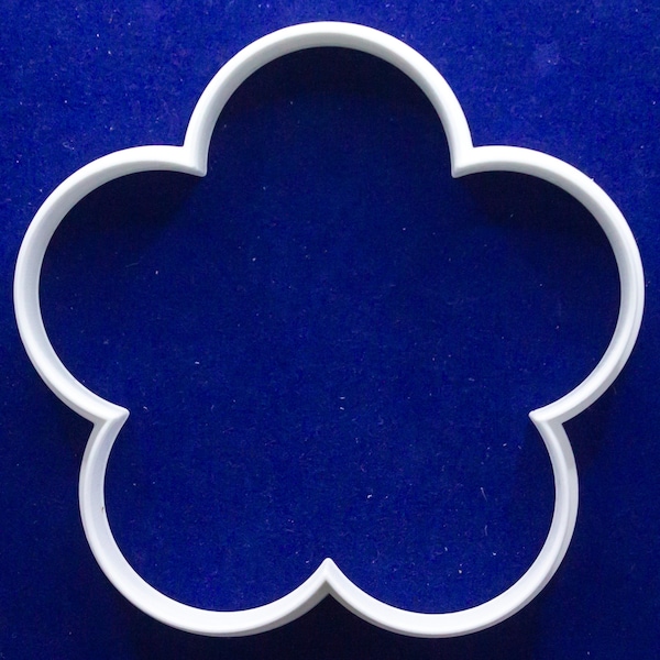 5 Petal Flower polymer clay or cookie cutter