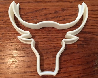 Bull Head cookie and fondant cutters