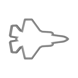 F-35 Jet Airplane cookie and fondant cutter
