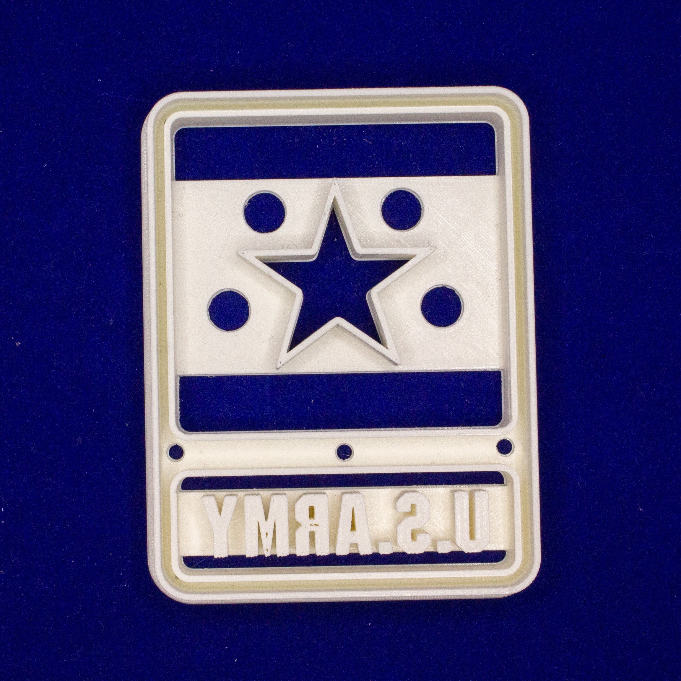 US SELLER!! 3rd Infantry Division Patch cookie and fondant cutter