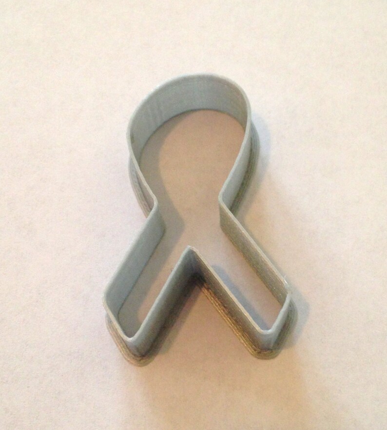 Cancer Awareness Ribbon Cookie and Fondant Cutter - Etsy