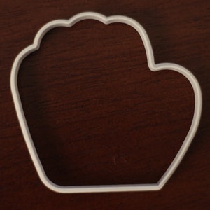 Baseball Catchers Mitt cookie and fondant cutter