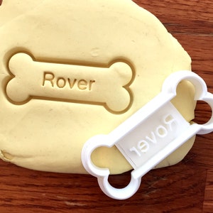 Personalized Dog Treat cookie cutter dog lover gift image 5