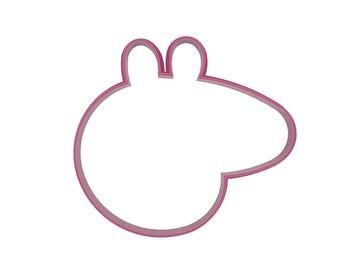 Pig cookie and fondant cutter