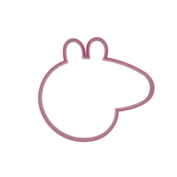 Pig cookie and fondant cutter