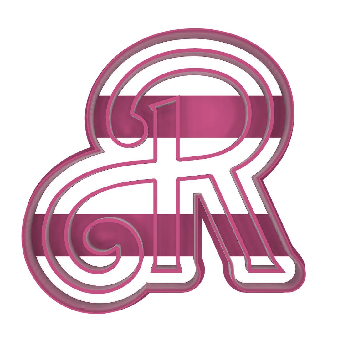 Letter R Muffin Letter R Cookie and Fondant Cutter - Etsy