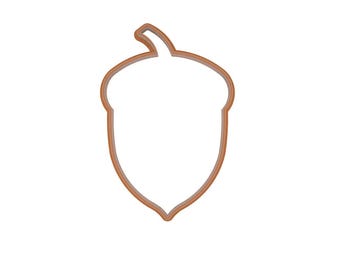 Acorn cookie and fondant cutter