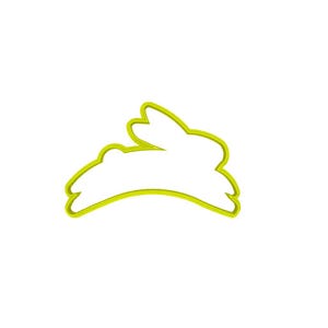Jumping Bunny cookie and fondant cutters