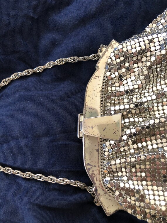 Whiting & Davis Mesh evening  purse - image 4