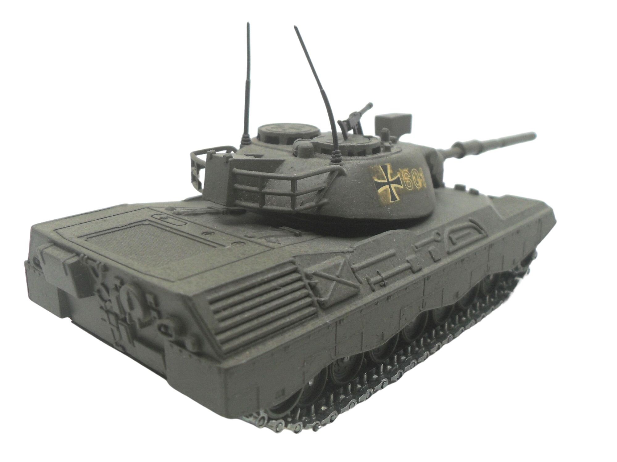 1970s Vintage Solido 243 KPZ Leopard German Army Tank. Scale 1:50