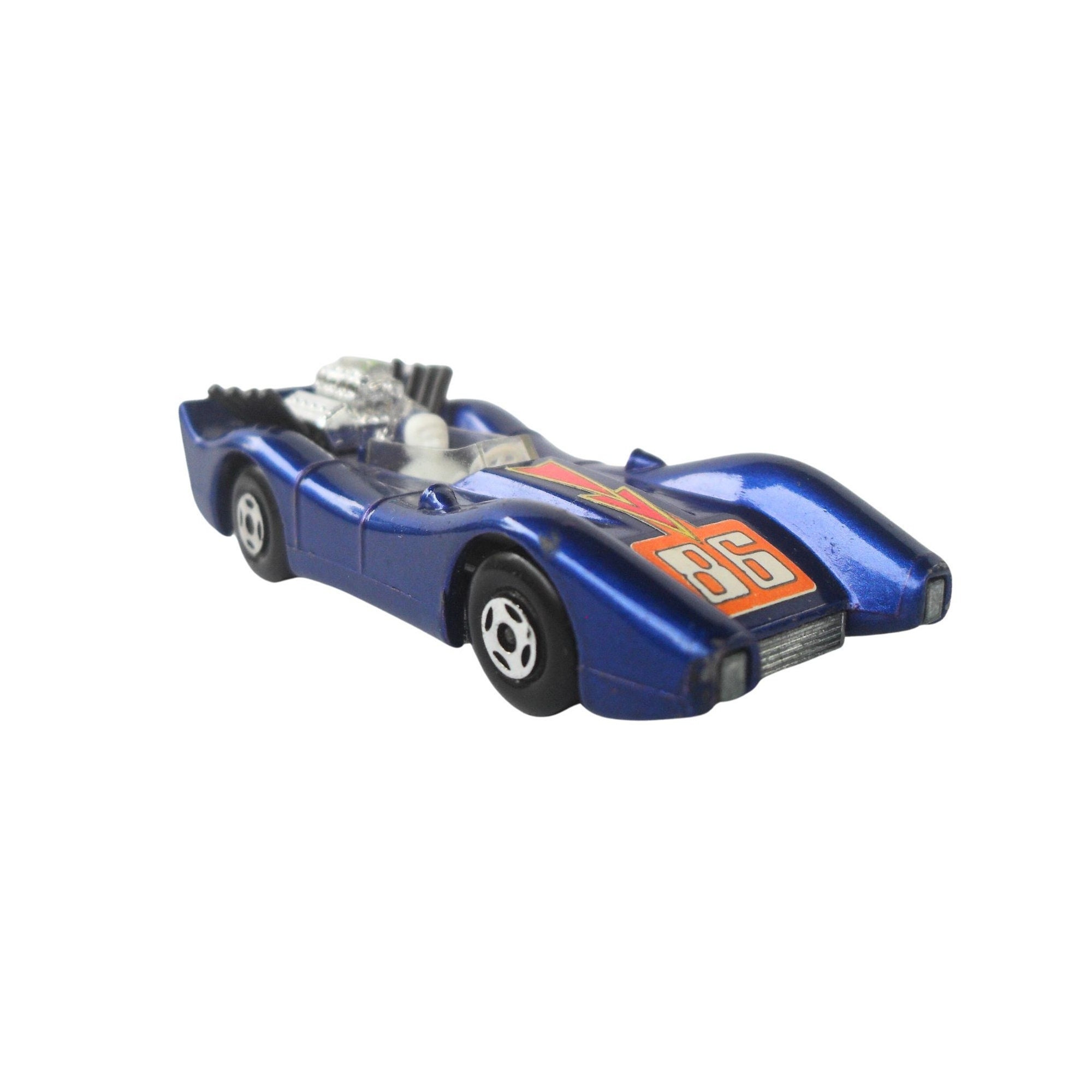 1970s Vintage Matchbox 61c Superfast Blue Shark Racing Car. Toy ...