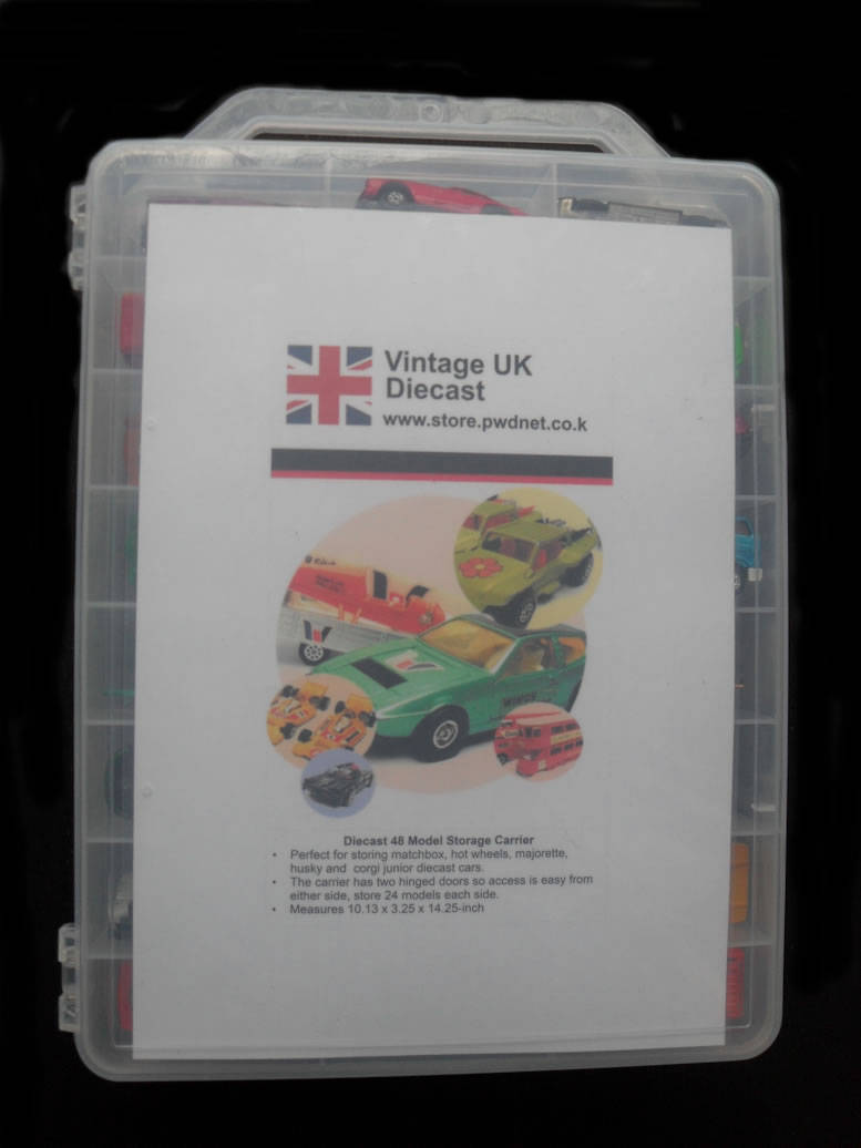 48 Diecast Car Storage Case Etsy