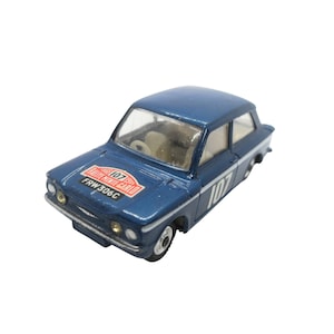 1960 年代のビンテージ コーギー 328 ヒルマン インプ モンテカルロ ラリー。おもちゃのコレクターアイテム。イギリス製