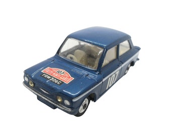 1960s Vintage Corgi 328 Hilman Imp Monte Carlo Rallye. Toy Collectible. Made in England