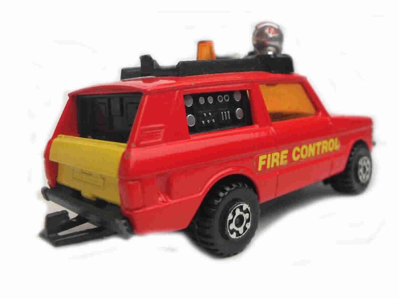1970s Vintage Matchbox Superkings SK64 Fire Control Truck Toy