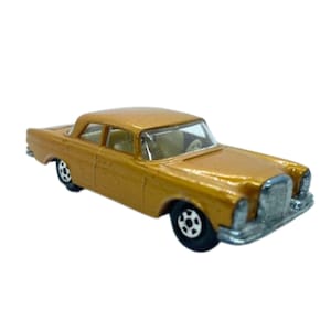 1970s Vintage Matchbox 46a Superfast Mercedes 300SE. Toy Collectible. Made in England