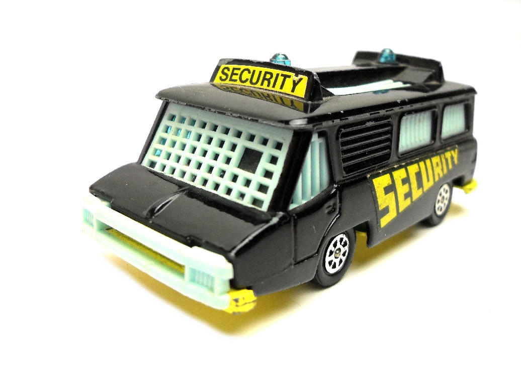 Corgi Toys – Camion Blindé Référence 424 – Noir, Moulé Sous Pression, Neuf En Boîte (France)