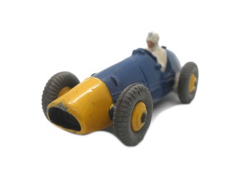 1950s Vintage Dinky 23h Ferrari Racing Car Toy. Collectible. Made in England