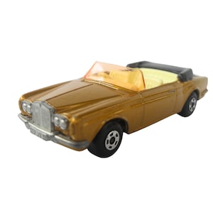 1970s Vintage Matchbox 69c Superfast Rolls Royce Silver Shadow. Toy Collectible. Made in England