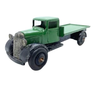1940s Vintage Dinky 25c Flat Truck. Toy Collectible. Made in England