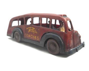 1950s Vintage Beeju Coach. EVB Plastics. Toy Collectible. Made in England