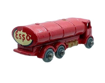 1950 年代のビンテージ マッチボックス レズニー 11a ERF タンカー