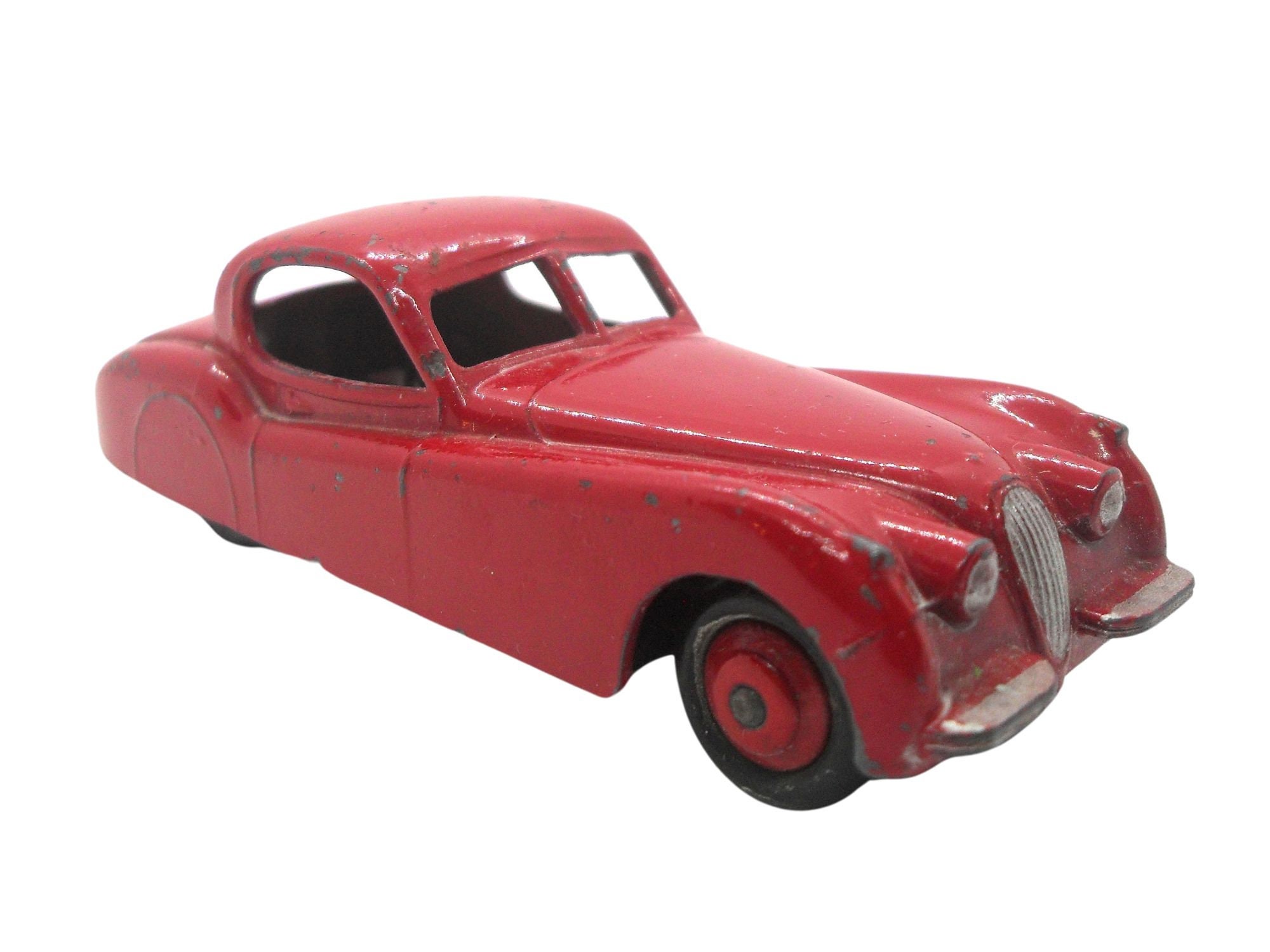 1950s Vintage Dinky 157 Jaguar XK120. Toy Collectible. Made in